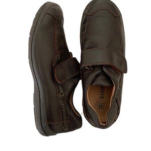 Boys’ brown leather shoes
